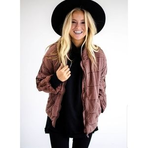 Free People Doleman Quilted Jacket